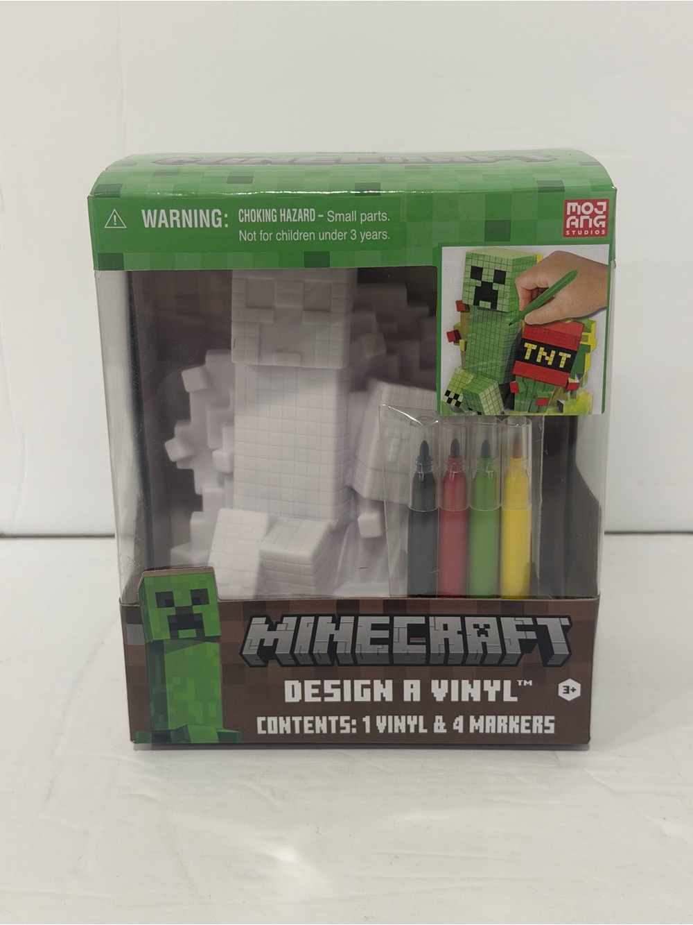 Minecraft Creeper TNT Design A Vinyl Craft Kit 95553 DIY Figure Markers NEW